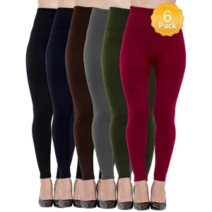 Soft High Waist Women Fitness Warm Leggings Fleece Lined Leggings Slimming 6 Pack Winter Pants Seamless Legging