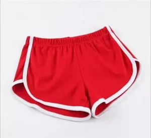 Sports Shorts Women Summer Candy Color Anti Emptied Skinny Shorts Casual Lady Elastic Waist Beach Short Pants