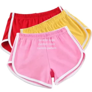 Sports Women’s Plus Size Solid Color Yoga Beach Pants Custom Blank Beach Shorts