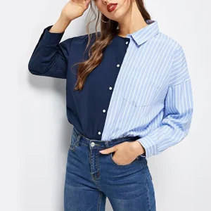 Spring Shirt Ladies Blouse Simple Fashion Casual Shirt for Women