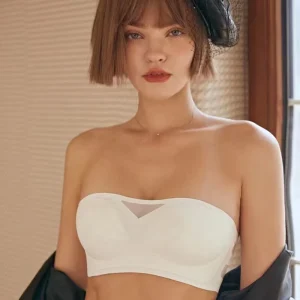 Strapless Underwear Women’s Non Slip Push up Rings Free Bra