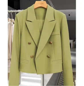 Suit Jacket Female Autumn New Short Section Casual Women’S Suits Blazer