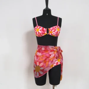 Summer 30D Polyester Chiffon Beach Swimwear Clothing Accessories Beach Towels Beach Aprons Printed Women’s Vacation Wear