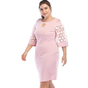 Summer Fashion Large Size Women Clothing 5XL Plus Size Ladies Casual Dresses