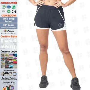 Summer Sports Shorts Elastic Drawstring Patchwork Soft Women Shorts for Girls Casual Slim Hot Short Pants