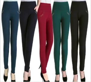 Summer Spring Ladies Trousers Woman Casual Pants