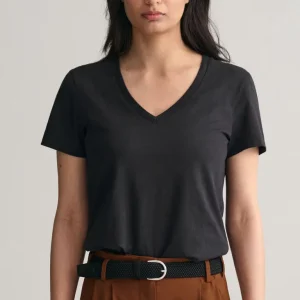 Summer Women’s Custom Printed V-Neck Short Sleeve T-Shirt