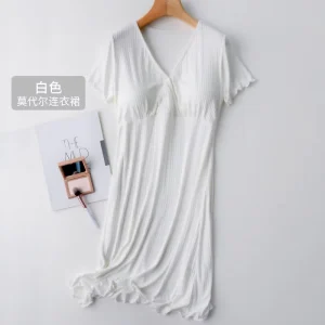 Summer and Autumn Maternity Dress Postpartum Nursing Clothing for Women