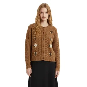 Sweater Custom Designer Knitted Women Sweater Knitwear Women’s Cardigans