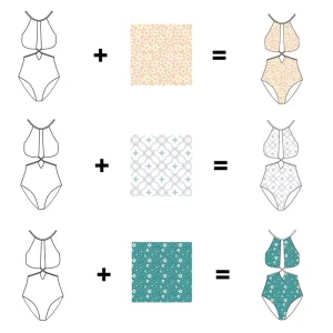 Swimsuit for Women Bikini Fashion Sport Yoga Clothes Beachwear Swimwear