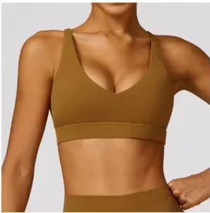 TOPKO High Quality Manufacture ODM OEM Women’s Yoga and Sports Bra with Fixed Cups