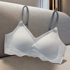 Thin Style Cloud Sensation Traceless Lady Underwear One Piece Fixed Cup Push-up Anti Sagging Women’s Bra