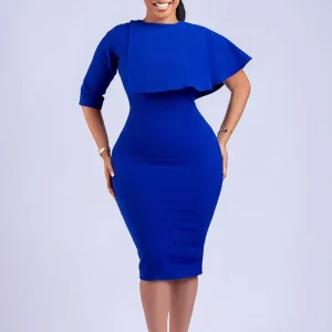 Traditional Clothing for Women Plus Size Solid Color