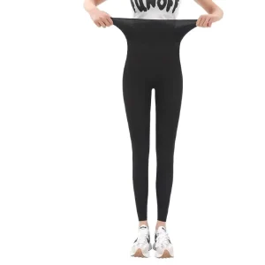 Ultra thin Women’s Summer Leggings Outdoor Wear Ice Silk High Waisted Yoga Sports Plus Size Ankle Length Slim Fit Nylon