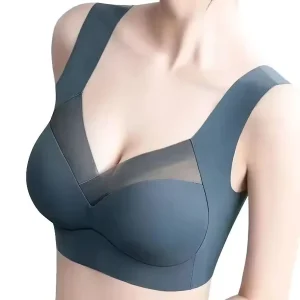 Underwear Bra Women Is Sexy Large Size Tops Support Comfortable No Steel Ring Underwear Yoga Ice Silk Bra