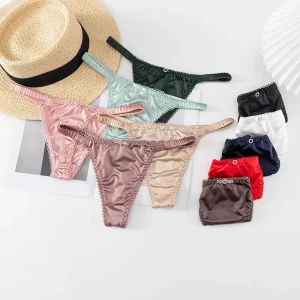 Untouched Women’s T Underwear Sexy Women Slim Strap Low Waist T Pants Transparent Lightweight Soft Bikini Underwear