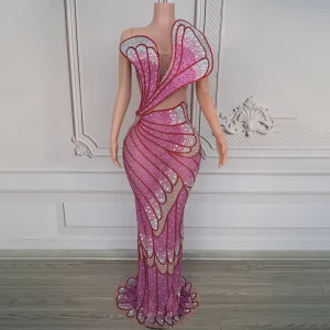 Vestidos De Gala Largos Elegant Prom Dresses Luxurious Sleeveless Romantic Women’s Clothing Luxury Dress for Party
