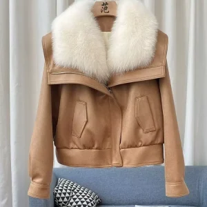 Winter Long Sleeve Fashion Lady Jacket for Women