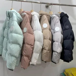 Winter Puff Down Jacket Women’s Short Thickened Small Bread Jacket Couple Korean Style Hooded Jacket