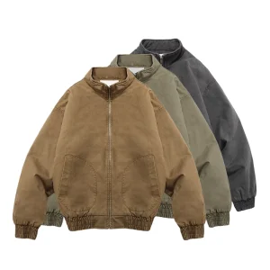Winter Solid Color Women’s Casual Jacket Fashionable Puffer Jacket Women’s Clothing Customization