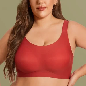 Wire Free Women’s Underwear Full Cup Lingerie Sexy Active Bras M to 4XL Plus Size Seamless Bra