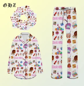 Woman Pijamas Set Short Bamboo Family Christmas Women Pajamas 2 Piece Set Cotton Pyjamas for Women Sleepwear