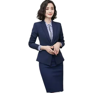 Woman Suits Three Pieces Professional High Quality Fashionable Ladies Office Women Suits