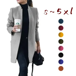 Women Blazers Outwear Coat Business Work Tuxedo Suits Winter Coats Plus Size Women’s Fashion Coats Ladies Blazers