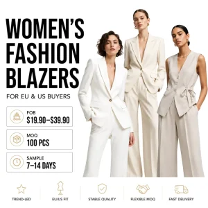 Women Clothing Blazer Custom Design Oversized Blazer Jacket