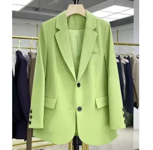 Women Coats Casual Long-Sleeved Loose Blazer Women’s Suits