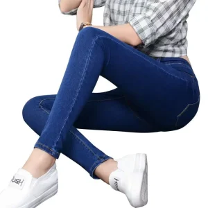 Women Jeans Skinny Jean Pants Sexy Slim Trousers Plus Size Casual Denim Pencil Pants