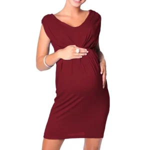 Women Maternity Pajamas Pregnant Sleeveless Clothing Maternity Clothes Dress