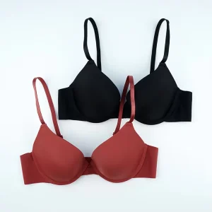 Women Push up Bra Comfort Lightly T Shirt Bra Smoothing Underwire Bras