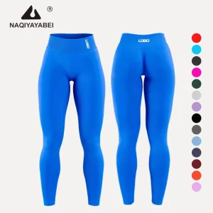 Women Seamless Impact Leggings V Shape High Stretch Yoga Leggings Scrunch Butt Fitness Gym Wear Ropa Deportiva Mujer