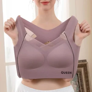 Women Sports Bra Full Coverage Plus Size Lingerie Femme Bralette Ladies 6XL Wireless Bra Full Coverage Sports BH Yoga