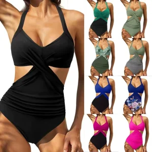 Women Swimsuit Bodysuit K1360 Swimming Suit Bikini Set Bathing Suits Swim High Waist Thong Bikini Beach Swimwear