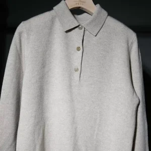 Women’s 100% Cashmere Cardigans for Button Collar Standard Thickness Loose Chinese Style Breathable Winter Front Logo