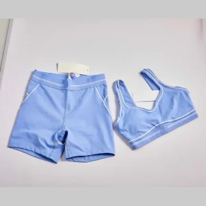 Women’s 2 Piece Yoga Set Crop Tank Top & High Waist Shorts Soft Stretchy Breathable Fitness Gym Workout Active Wear