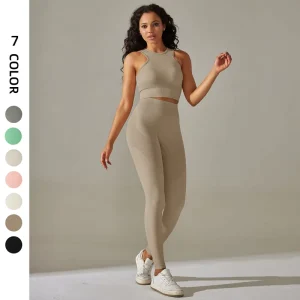 Women’s Activewear Fitness Clothing Sports Bra Tops Legging Gym Fitness Athletic Seamless Yoga Set
