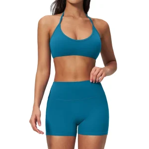 Women’s Activewear Sports Gym Set Yoga Sets Breathable Lightweight for Running Fitness Pants Top