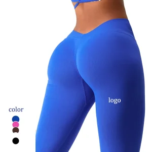 Women’s Autumn High Waist Butt Scrunch Squat Proof Gym Pants Quick Dry Compression Training Seamless Yoga Pants