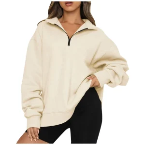 Women’s Autumn Winter Plus Size Long Sleeve Hoodie Yoga Workout Sports Jacket Eco Friendly Breathable