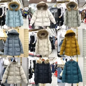 Women’s Basic Down Jacket Coats Slim Fit Long Waterproof Winter Coat Lightweight Long Waterproof Jacket