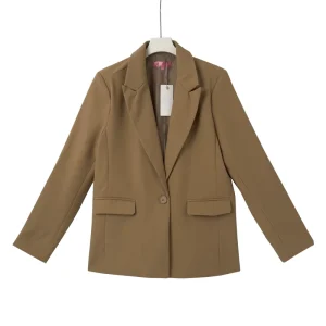 Women’s Blazer Custom ODM Manufacturer Spring Fashion Outfit Suit Jacket Elegant Ladies Work Office Business Formal Coat