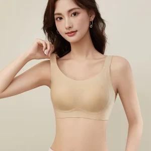 Women’s Bra Underwear Plus Size Seamless Bra Soft Support Comfortable Lingerie Daily Breathable Bra