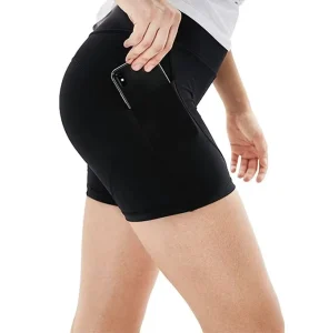 Women’s Butt Lifting Workout Biker Gym Running Yoga Sports Shorts 5 Inch Plus Size High Waist Yoga Shorts with Pockets