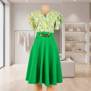 Women’s Casual Dress Versatile Loose Plus Size Pleated Beading Eco Friendly Cashmere Spandex Lace Sequined