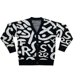 Women’s Casual Jacquard Sweater Cardigan Long Sleeve Knit Jacket Coat for Fall Winter Season