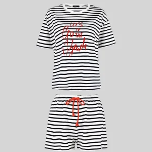 Women’s Casual Pajamas Comfortable Short Sleepwear with Breathable Features
