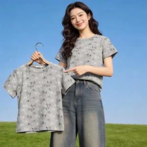Women’s Casual Printed Short Sleeve Loose T-Shirt